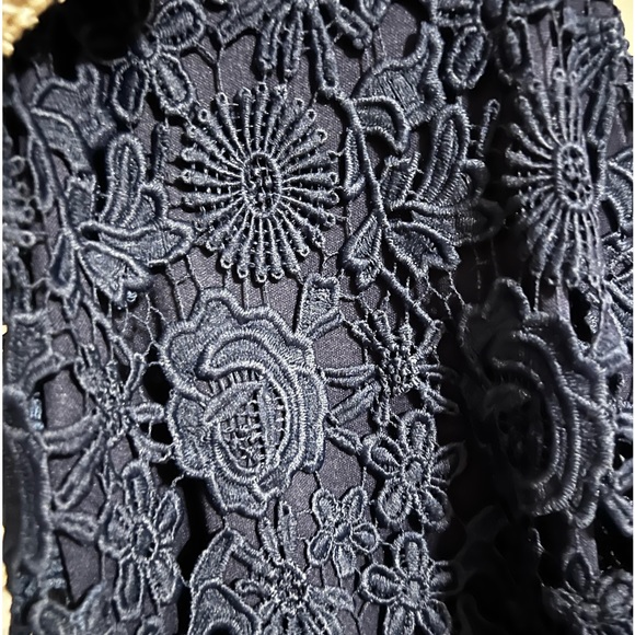 Brand new w/ tags Lulus lacy blue dress. Never been warn cocktail dress - Picture 2 of 5